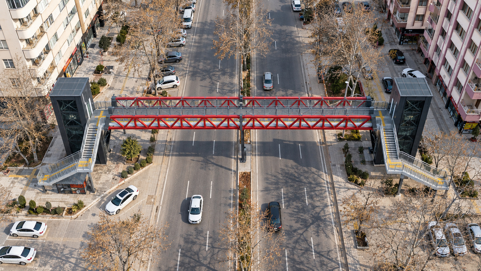 KERKÜK CADDESİ YAYA ÜST GEÇİDİ