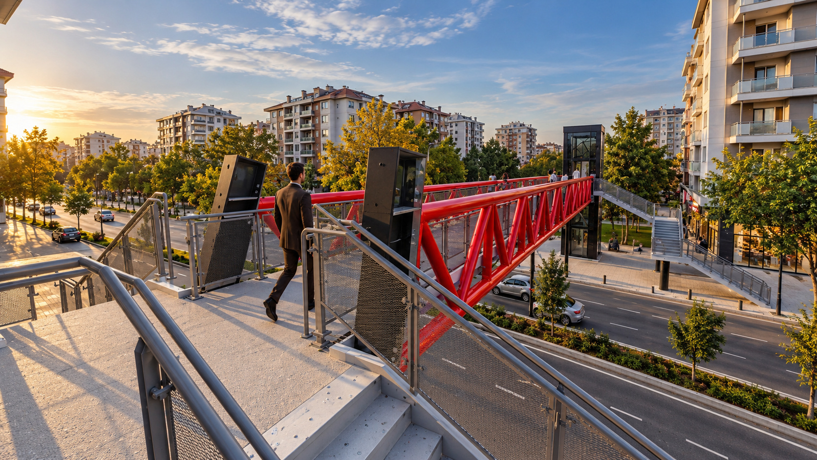 KERKÜK CADDESİ YAYA ÜST GEÇİDİ