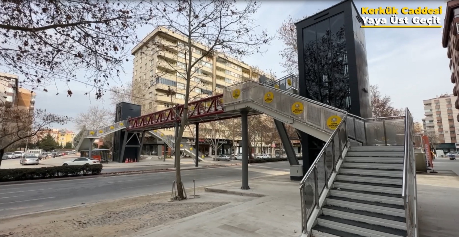 KERKÜK CADDESİ YAYA ÜST GEÇİDİ