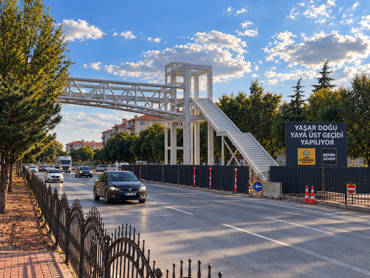 YAŞAR DOĞU YAYA ÜST GEÇİDİ