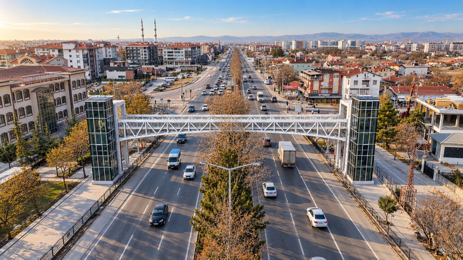 YAŞAR DOĞU YAYA ÜST GEÇİDİ